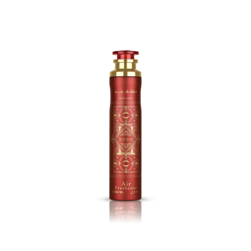 Lattafa Badee Al Oud Sublime oro gaiviklis 300 ml – obuolių, ličiai, rožės ir vanilės aromatas Lattafa Badee Al Oud Sublime oro gaiviklis 300 ml – obuolių, ličiai, rožės ir vanilės aromatas