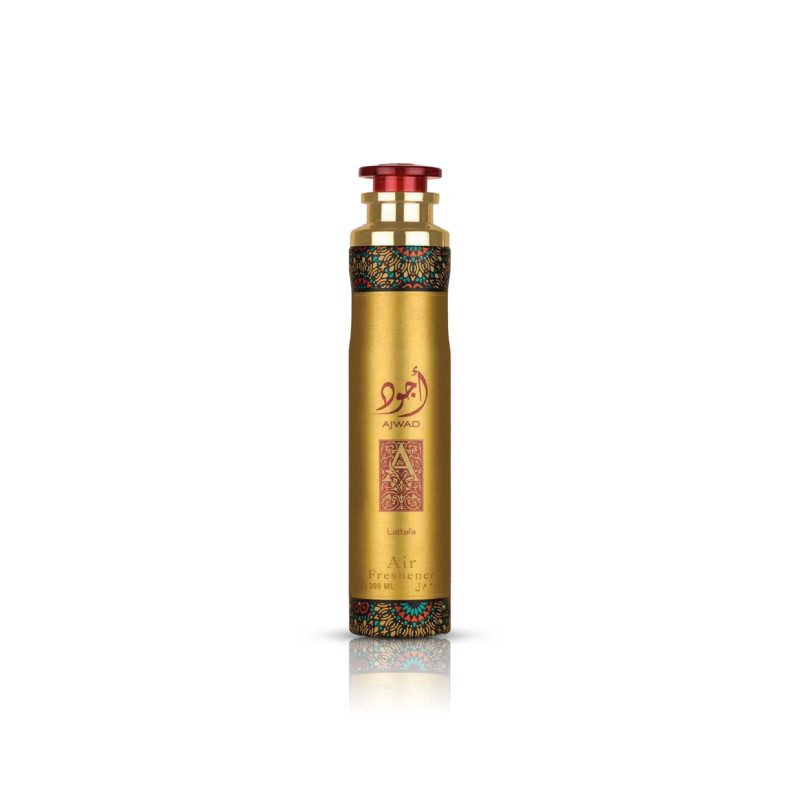 Lattafa Ajwad oro gaiviklis 300 ml – vaisių, rožių ir vanilės aromatas Lattafa Ajwad oro gaiviklis 300 ml – vaisių, rožių ir vanilės aromatas