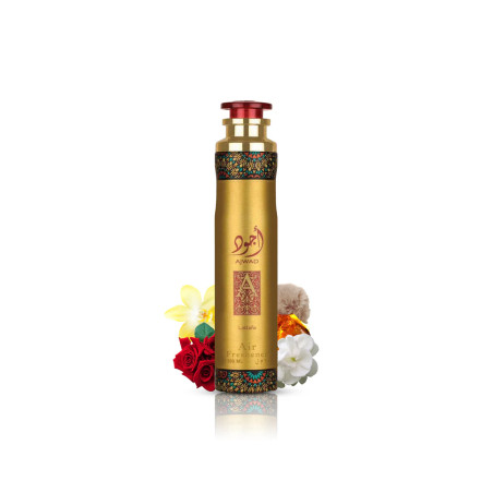 Lattafa Ajwad oro gaiviklis 300 ml – vanilė, rožė ir vaisiai | Svajoniukas