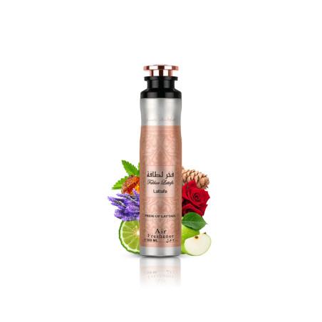 Lattafa Fakhar Air Freshener 300 ml – bergamot, rose & vanilla room spray | Svajoniukas