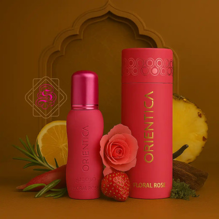 Orientica Floral Rose 6ml Kvepalų Aliejus su Rutuliniu Aplikatoriumi | Arabiški Kvapai