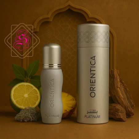 Orientica Platinum 6ml Kvepalų Aliejus su Rutuliniu Aplikatoriumi | Arabiški Kvapai