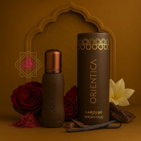 Orientica Smoky Oud 6ml Kvepalų Aliejus su Rutuliniu Aplikatoriumi | Arabiški Kvapai