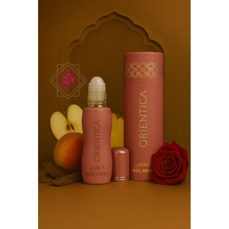 Orientica Musk Amber 6ml Kvepalų Aliejus su Rutuliniu Aplikatoriumi | Arabiški Kvapai