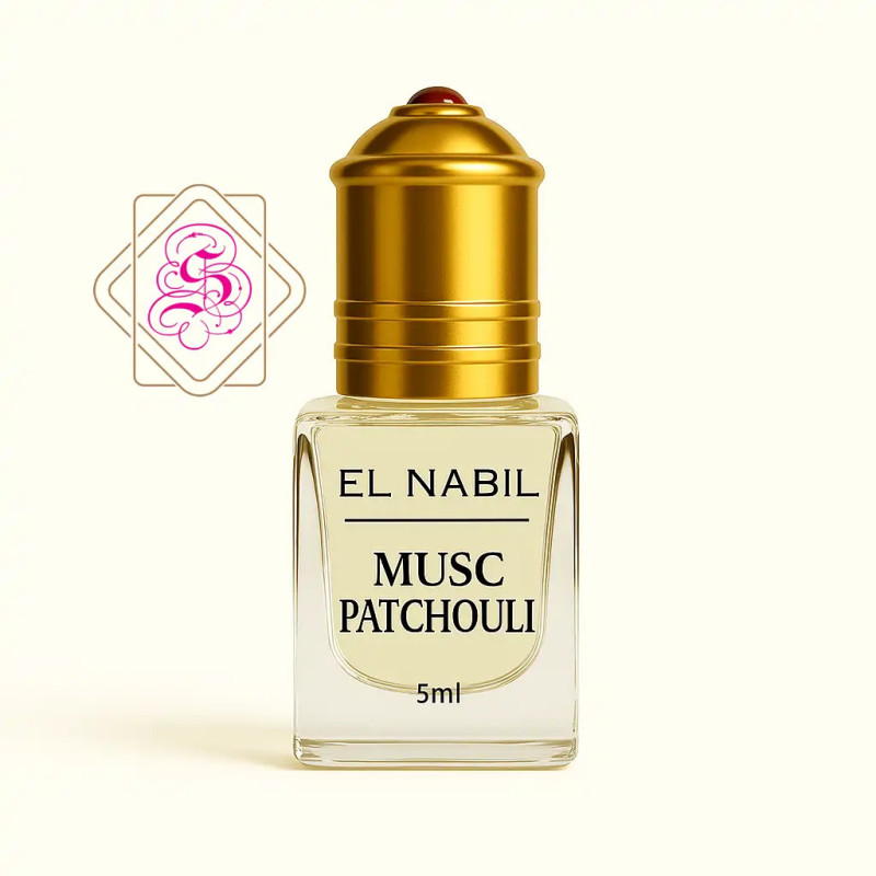 El Nabil Musc Patchouli 5 ml Rytietiškas Arabiškas Kvepalų Aliejus | Svajoniukas El Nabil Musc Patchouli 5 ml Rytietiškas Arabiškas Kvepalų Aliejus | Svajoniukas