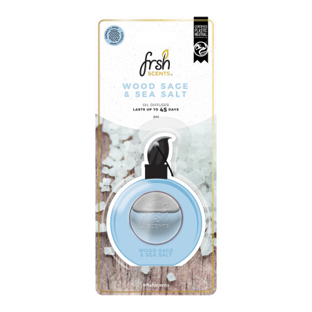 FRSH Scents Wood Sage & Sea Salt Hanging Diffuser 2 ml