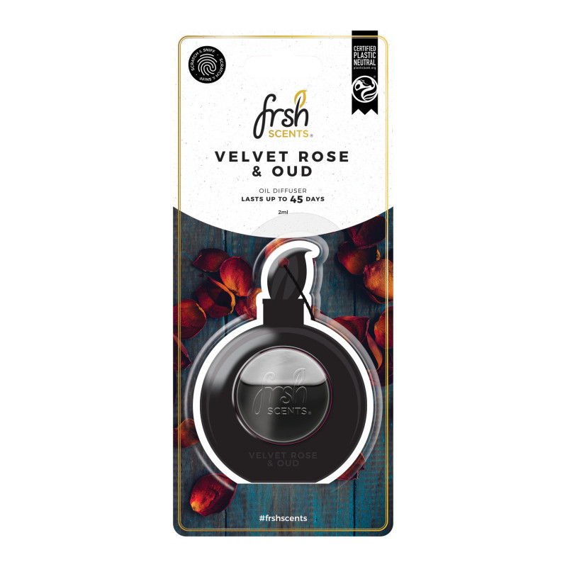 FRSH Scents Velvet Rose & Oud Pakabinamas Difuzorius 2ml