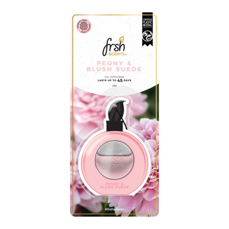 FRSH Scents Peony & Blush Suede Hanging Diffuser 2 ml