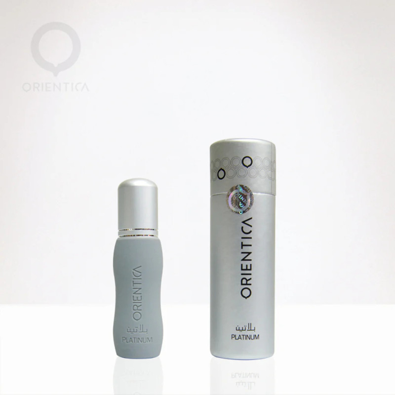 Orientica Platinum 6ml Kvepalų Aliejus su Rutuliniu Aplikatoriumi | Arabiški Kvapai Orientica Platinum 6ml Kvepalų Aliejus su Rutuliniu Aplikatoriumi | Arabiški Kvapai