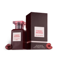Fragrance World Cherry Incense EDP 80 ml – vyšnios, šafranas, oda ir dūminė mediena