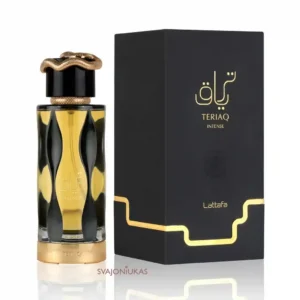 Lattafa Teriaq Intense – Prabangus Karamelės ir Odos Aromatas 100ml