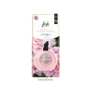 FRSH Scents Peony & Blush Suede – Gėlių Kvapas Automobiliui (Bijūnas ir Zomša) 2ml
