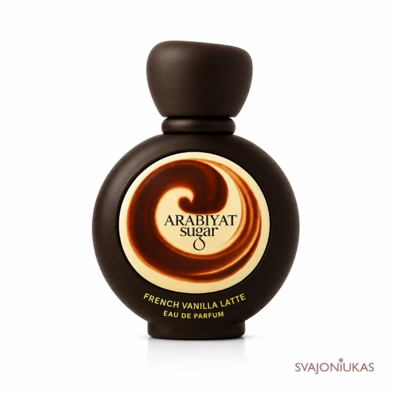 Arabiyat Sugar French Vanilla Latte EDP 100 ml Arabiyat Sugar French Vanilla Latte EDP 100 ml buteliukas, 100 ml