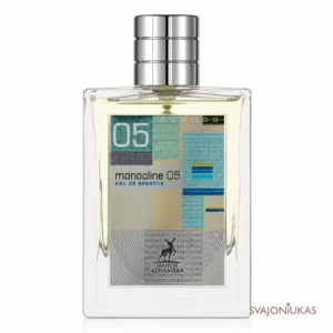 Maison Alhambra Monocline 05 EDP 100 ml - medienos aromatiniai unisex kvepalai su citrusais, gėlėmis ir sandalmedžiu