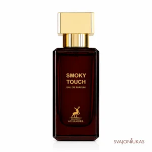 Maison Alhambra Smoky Touch EDP 30 ml - odos, šafrano ir ambros arabiški kvepalai unisex, Tom Ford Tuscan Leather analogas