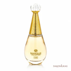 Marque Collection 133 EDP 30 ml buteliukas — arabiški kvepalai moterims, artimi Dior J'adore, gėlių ir vaisių kvapas
