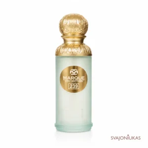 Marque Collection 239 EDP 25 ml buteliukas — rytietiški unisex kvepalai su oud, gintaru ir oda, artimi Gissah Imperial Valley