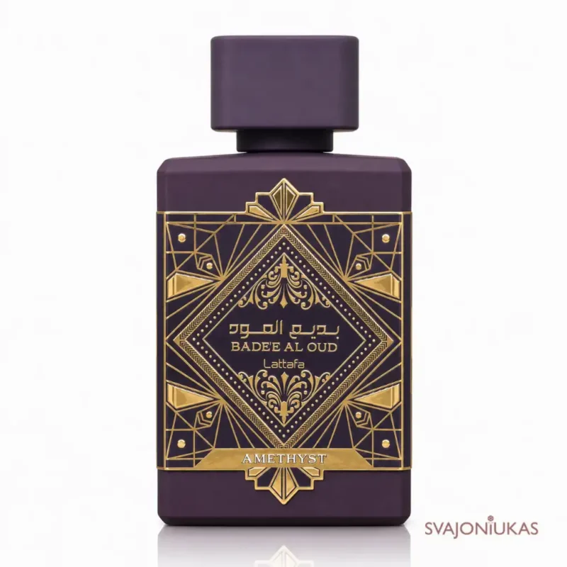Lattafa Bade'e Al Oud Amethyst EDP 100 ml unisex kvepalai - nuotrauka 1